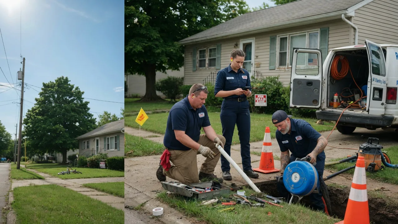 Sewer Line Repair in Glenville, WV near me